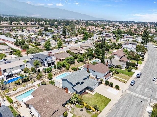 10586 Ring Ave, Rancho Cucamonga, CA 91737 - aerial view of residential area featuring a mountain backdrop