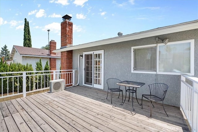10586 Ring Ave, Rancho Cucamonga, CA 91737 - view of wooden terrace
