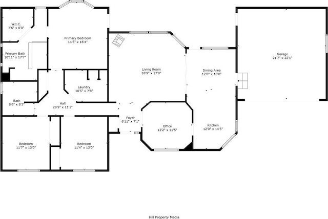 833 Saint Amant Dr, Chico, CA 95926 - view of property floor plan