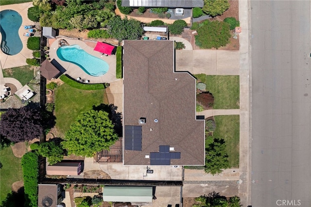 833 Saint Amant Dr, Chico, CA 95926 - drone / aerial view of a pool