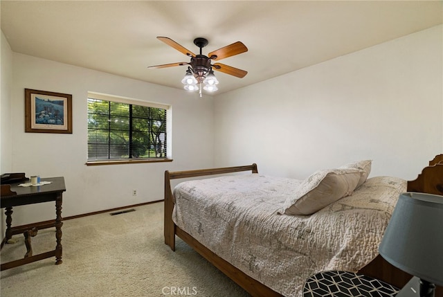 833 Saint Amant Dr, Chico, CA 95926 - bedroom with carpet and a ceiling fan