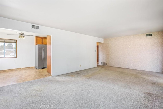 3071 Belle St, San Bernardino, CA 92404 - unfurnished room featuring light colored carpet and ceiling fan