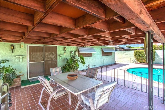 3071 Belle St, San Bernardino, CA 92404 - view of patio / terrace featuring outdoor dining space