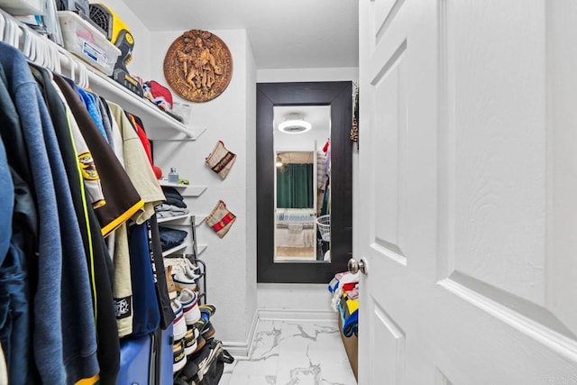 1845 Bayview Heights Dr Unit 110, San Diego, CA 92105 - spacious closet with marble look tile flooring
