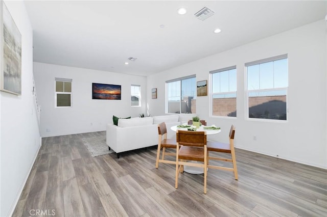 16050 Aventurine Ln, Chino, CA 91708 - living area with wood finished floors, recessed lighting, and baseboards