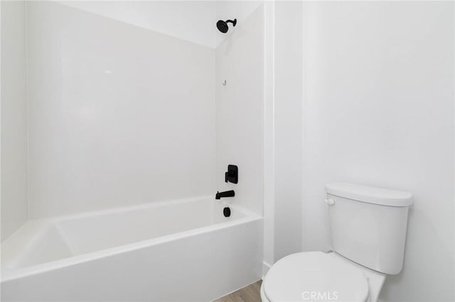 484 Chorus, Irvine, CA 92618 - full bathroom with toilet, shower / washtub combination, and wood finished floors