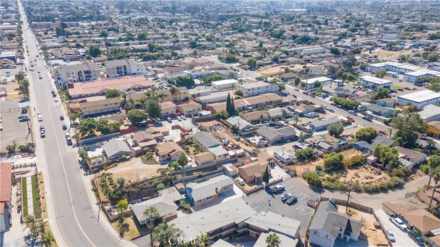 134 Palm Ave, National City, CA 91950 - aerial view of property and surrounding area featuring nearby suburban area