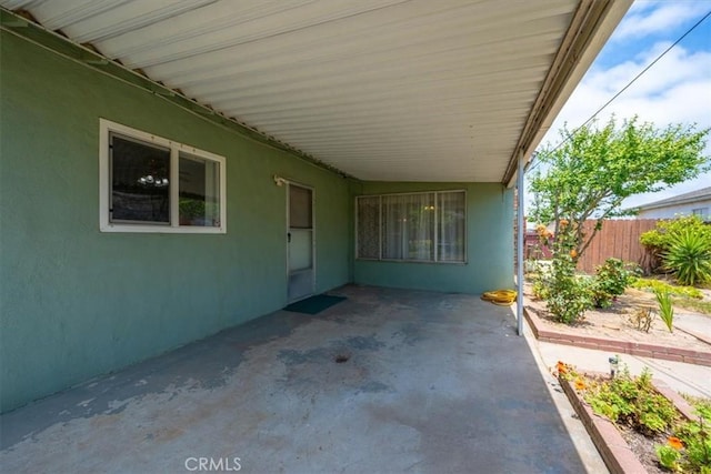 4038 Dartmouth Ln, Santa Maria, CA 93455 - view of patio / terrace with an attached carport
