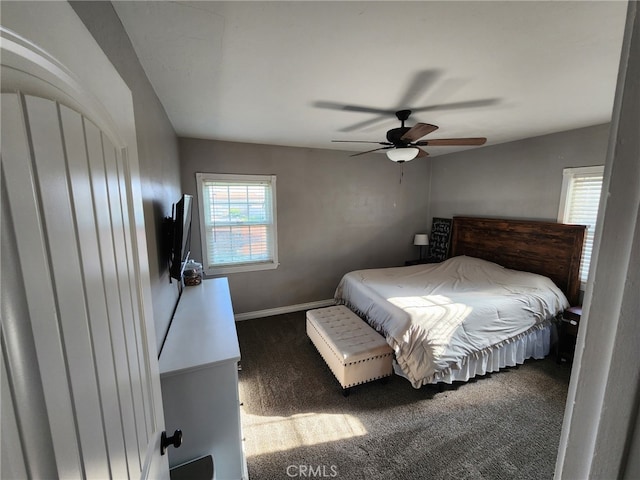 34939 Date Ave, Yucaipa, CA 92399 - carpeted bedroom featuring baseboards and a ceiling fan