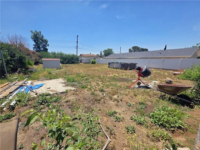34939 Date Ave, Yucaipa, CA 92399 - view of yard with a storage shed