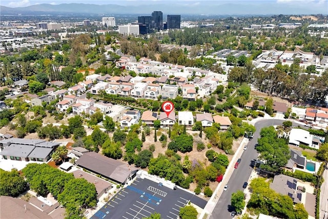 5637 Como Cir, Woodland Hills, CA 91367 - view of property location with a mountain backdrop