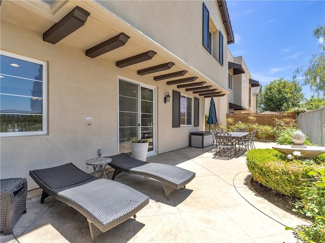 5637 Como Cir, Woodland Hills, CA 91367 - view of patio / terrace featuring outdoor dining area