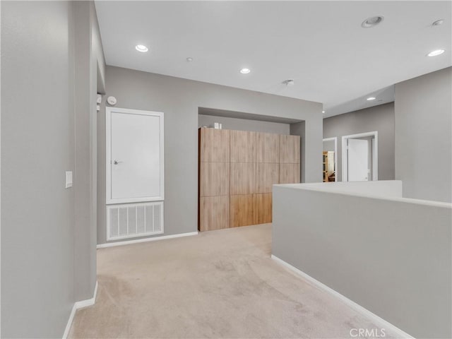 5637 Como Cir, Woodland Hills, CA 91367 - corridor featuring light colored carpet and recessed lighting