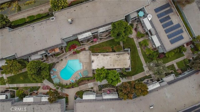 5140 E Atherton St Unit 22, Long Beach, CA 90815 - aerial view of a pool