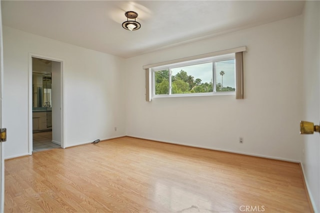 4182 Sunswept Dr, Studio City, CA 91604 - unfurnished room with light wood finished floors and baseboards