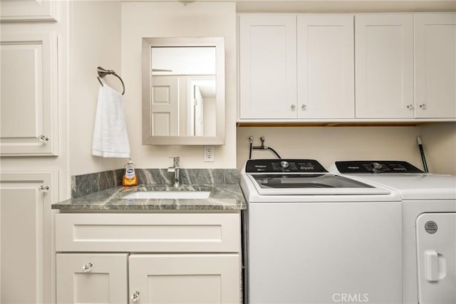2902 E Trenton E, Orange, CA 92867 - laundry area with cabinet space and washer and clothes dryer