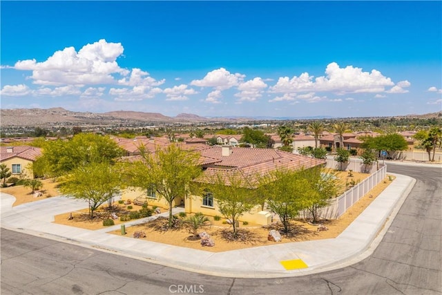 7988 Borrego Ct, Yucca Valley, CA 92284 - mountain view with nearby suburban area