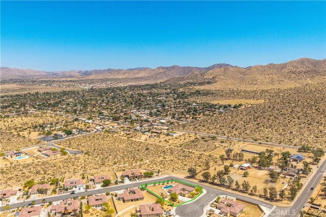 7988 Borrego Ct, Yucca Valley, CA 92284 - view of rural area with a mountainous background and a desert landscape