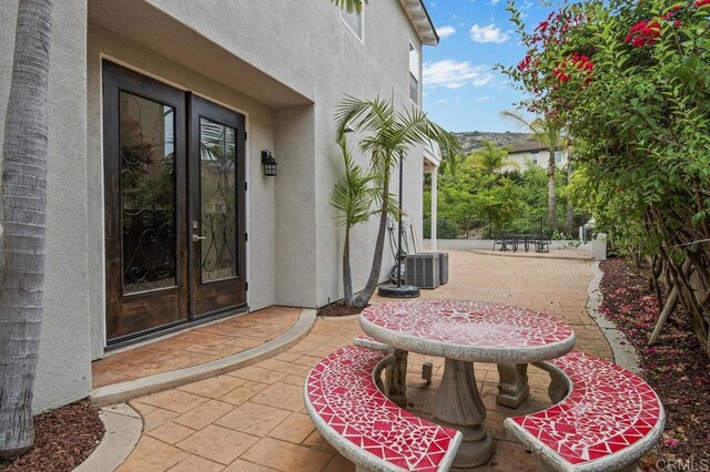 2413 Paseo, Los Gatos, Chula Vista, CA 91914 - view of patio / terrace with french doors
