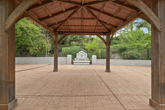 2413 Paseo, Los Gatos, Chula Vista, CA 91914 - view of patio with a gazebo