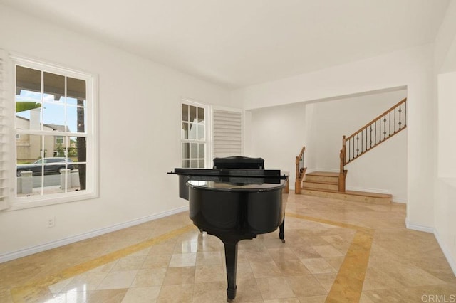 2413 Paseo, Los Gatos, Chula Vista, CA 91914 - sitting room featuring inlaid floor details and stairs