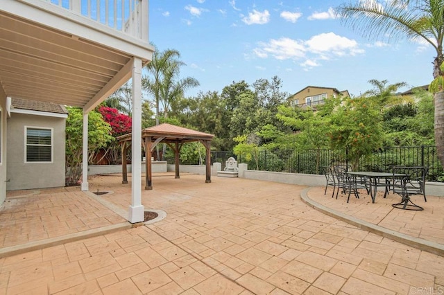 2413 Paseo, Los Gatos, Chula Vista, CA 91914 - view of patio featuring a gazebo