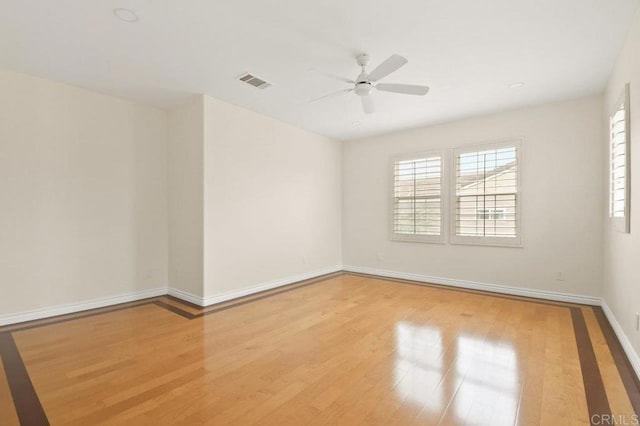 2413 Paseo, Los Gatos, Chula Vista, CA 91914 - unfurnished room featuring ceiling fan and wood finished floors