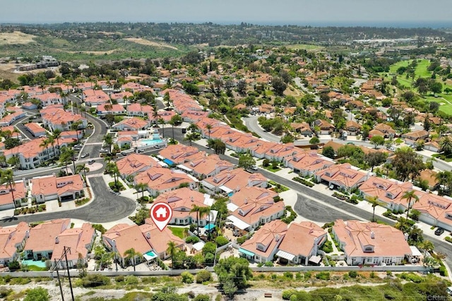 3376 Corsica Way, Oceanside, CA 92056 - aerial overview of property's location featuring nearby suburban area