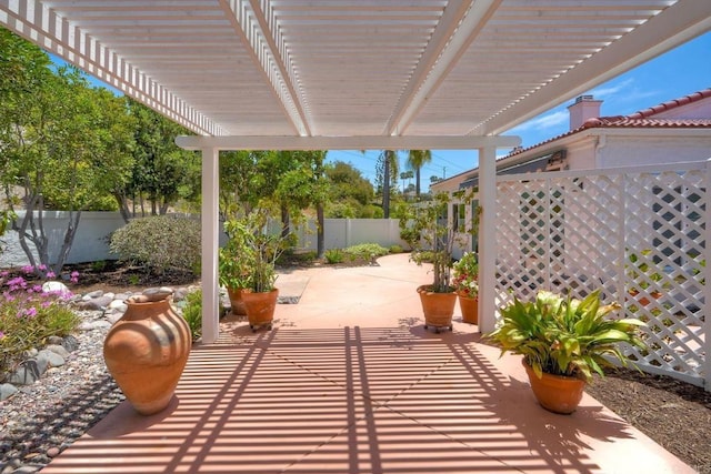 3376 Corsica Way, Oceanside, CA 92056 - fenced backyard featuring a pergola and a patio area