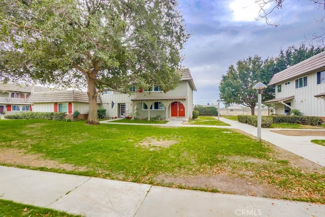 4714 Larwin Ave, Cypress, CA 90630 - view of front of house featuring a front yard and stucco siding