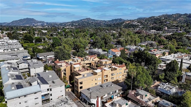 12841 Bloomfield St Unit 103, Studio City, CA 91604 - drone / aerial view of mountains
