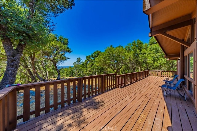 58632 Rainbow Dr, North Fork, CA 93643 - view of deck