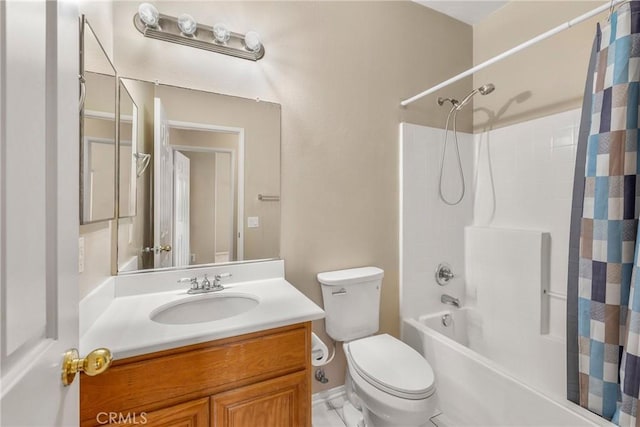 33010 Poppy St, Temecula, CA 92592 - full bathroom featuring shower / tub combo, toilet, and vanity