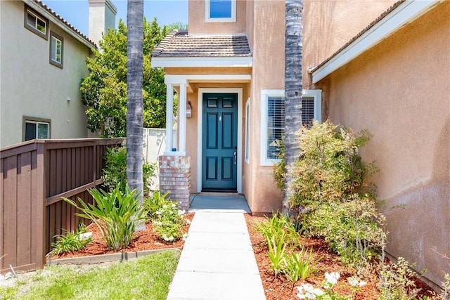 33010 Poppy St, Temecula, CA 92592 - property entrance with stucco siding