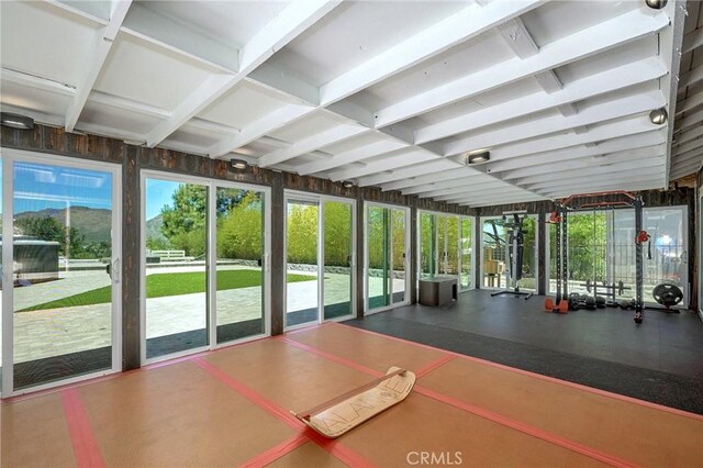 3076 Wauneta St, Newbury Park, CA 91320 - view of unfurnished sunroom