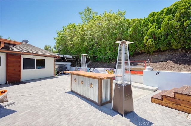 3076 Wauneta St, Newbury Park, CA 91320 - view of patio with a jacuzzi