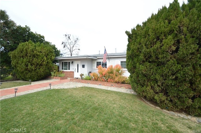 1641 1st St, La Verne, CA 91750 - ranch-style home with stucco siding and a front yard