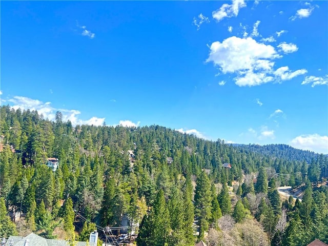 26855 Inyo Ct, Lake Arrowhead, CA 92352 - view of mountain background with a forest