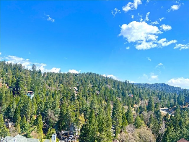 26855 Inyo Ct, Lake Arrowhead, CA 92352 - view of mountain background with a forest