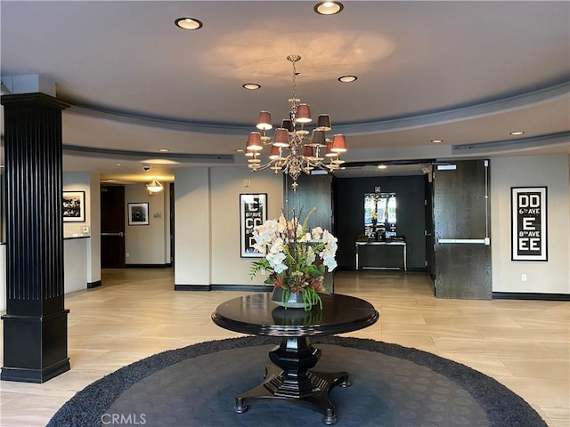 107 N Swall Dr Unit 304, Los Angeles, CA 90048 - lobby with recessed lighting