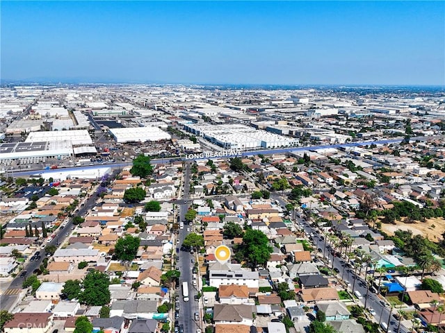 1600 E 33rd St, Los Angeles, CA 90011 - aerial view of property and surrounding area