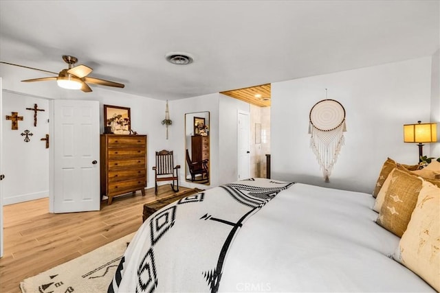 9124 Joshua Ln, Yucca Valley, CA 92284 - bedroom featuring light wood-type flooring and baseboards