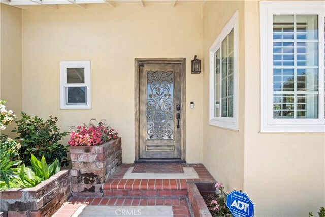 17652 Fiesta Way, Tustin, CA 92780 - entrance to property with stucco siding