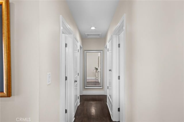 17652 Fiesta Way, Tustin, CA 92780 - hall with dark wood finished floors and recessed lighting