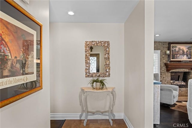 17652 Fiesta Way, Tustin, CA 92780 - hall featuring baseboards
