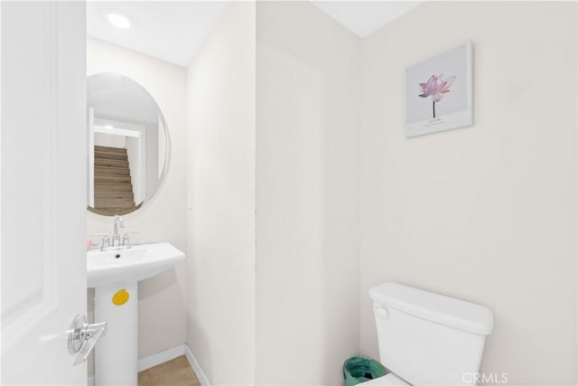 1570 Topia Ave, Placentia, Placentia, CA 92870 - half bathroom featuring toilet and baseboards