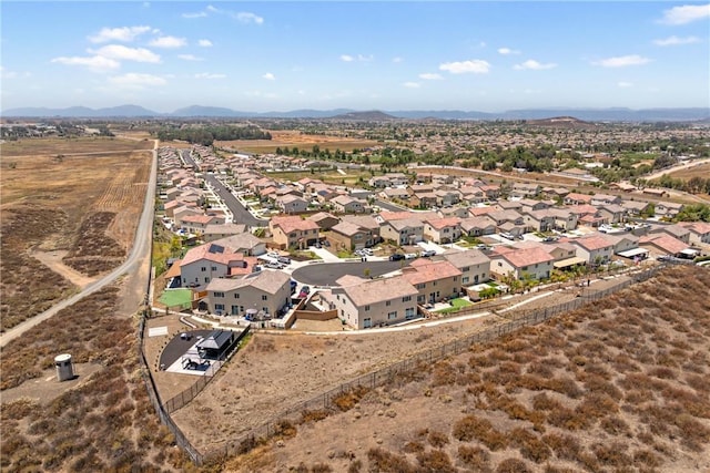 33168 Toledo Bend Ct, Winchester, CA 92596 - aerial perspective of suburban area featuring a mountain backdrop