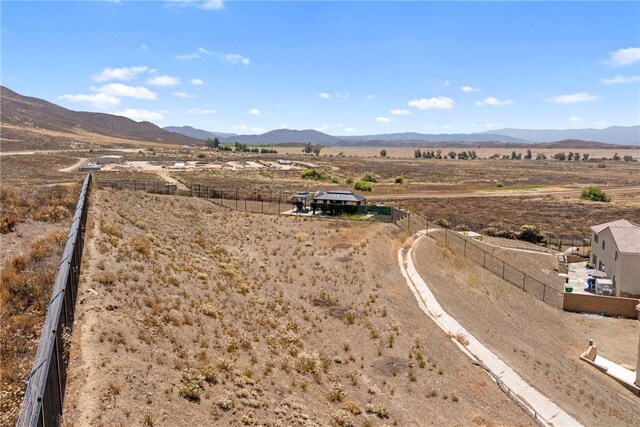 33168 Toledo Bend Ct, Winchester, CA 92596 - view of mountain background featuring rural landscape and a desert landscape