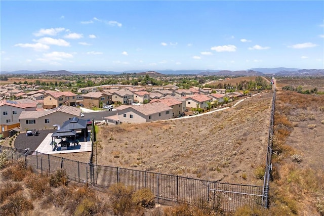33168 Toledo Bend Ct, Winchester, CA 92596 - aerial view of residential area featuring mountains