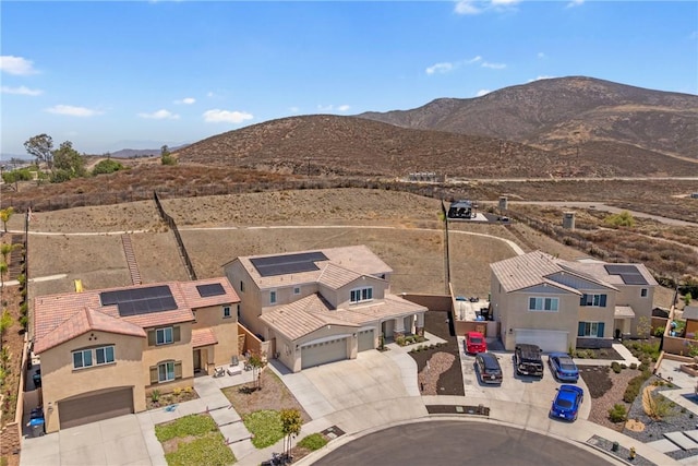33168 Toledo Bend Ct, Winchester, CA 92596 - aerial perspective of suburban area with a mountain backdrop